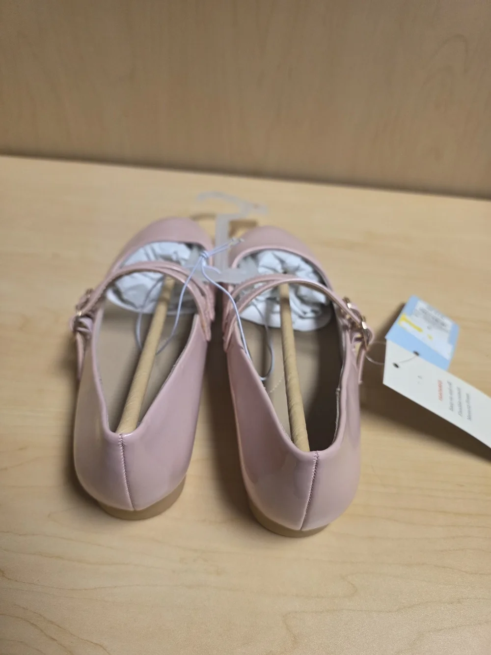 Cat & Jack Pink Patent Flats - Girls